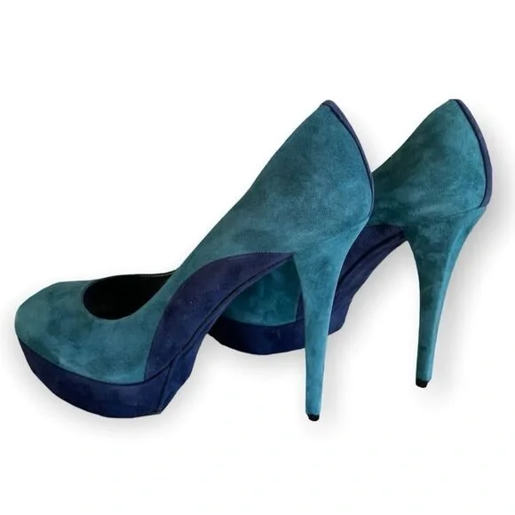 Stuart WEITZMAN peep toe platform pumps - Picture 8 of 10